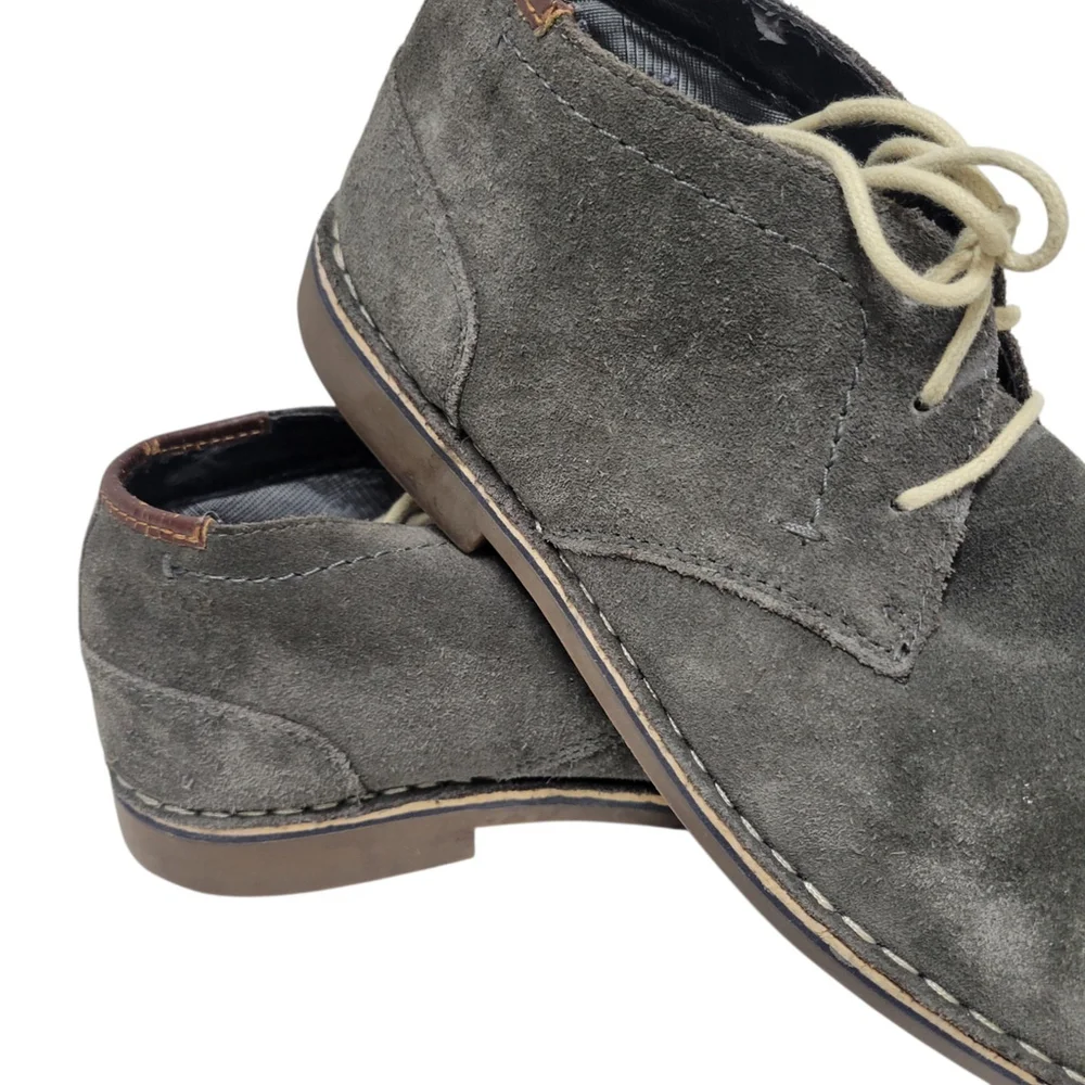 Kenneth Cole Reaction Men's Desert Wind Suede Lace-Up Chukka Boots Size 11M